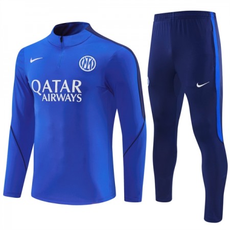 Inter Milan Felpe da Allenamento 2026-27 Quarto-Zip Blu Inter Milan Felpe da Allenamento 2026-27 Quarto-Zip Blu