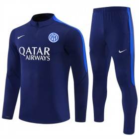 Inter Milan Felpe da Allenamento 2026-27 Quarto-Zip Blu