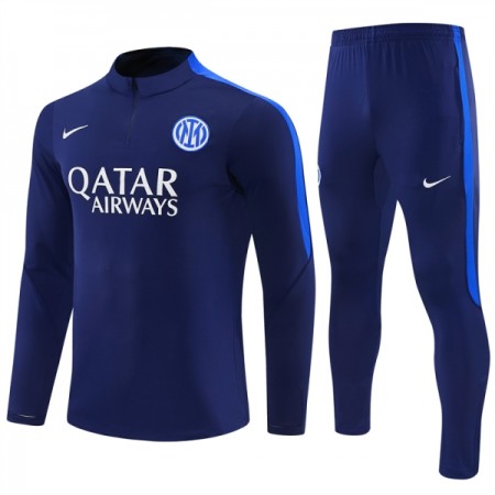 Inter Milan Felpe da Allenamento 2026-27 Quarto-Zip Blu Inter Milan Felpe da Allenamento 2026-27 Quarto-Zip Blu