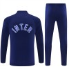 Inter Milan Felpe da Allenamento 2026-27 Quarto-Zip Blu