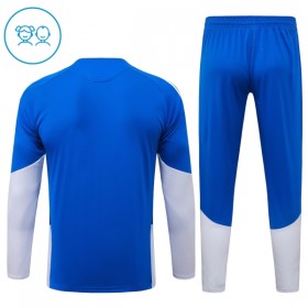 Juventus Bambino Felpe da Allenamento 2026-27 Quarto-Zip Blu