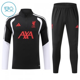 Liverpool Bambino Felpe da Allenamento 2026-27 Quarto-Zip Nera