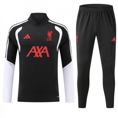 Liverpool Felpe da Allenamento 2026-27 Quarto-Zip Nera Liverpool Felpe da Allenamento 2026-27 Quarto-Zip Nera
