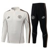 Manchester City Felpe da Allenamento 2026-27 Quarto-Zip Grigia Manchester City Felpe da Allenamento 2026-27 Quarto-Zip Grigia