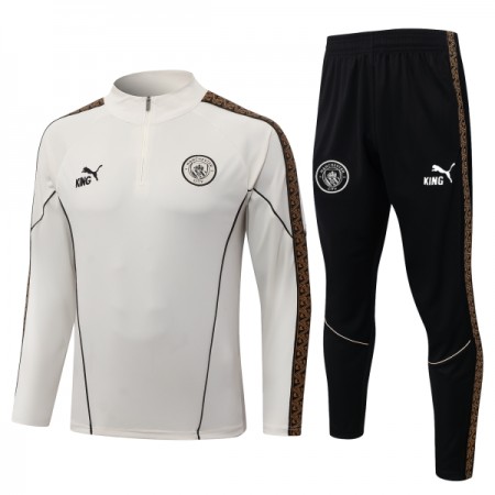 Manchester City Felpe da Allenamento 2026-27 Quarto-Zip Grigia Manchester City Felpe da Allenamento 2026-27 Quarto-Zip Grigia