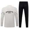 Manchester City Felpe da Allenamento 2026-27 Quarto-Zip Grigia