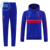 Manchester United Hoodie Bambino Felpe da Allenamento 2026-27 Blu Manchester United Hoodie Bambino Felpe da Allenamento 2026-27 Blu