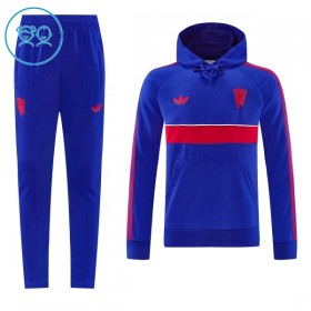 Manchester United Hoodie Bambino Felpe da Allenamento 2026-27 Blu