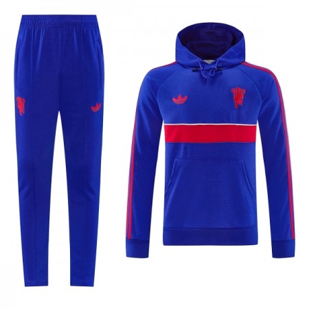 Manchester United Hoodie Felpe da Allenamento 2026-27 Blu Manchester United Hoodie Felpe da Allenamento 2026-27 Blu