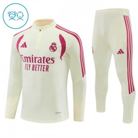 Real Madrid Bambino Felpe da Allenamento 2026-27 Quarto-Zip Bianca