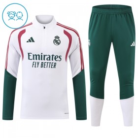 Real Madrid Bambino Felpe da Allenamento 2026-27 Quarto-Zip Bianca