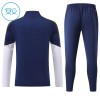 Real Madrid Bambino Felpe da Allenamento 2026-27 Quarto-Zip Blu