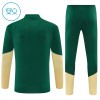 Real Madrid Bambino Felpe da Allenamento 2026-27 Quarto-Zip Verde