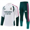 Real Madrid Felpe da Allenamento 2026-27 Quarto-Zip Bianca Real Madrid Felpe da Allenamento 2026-27 Quarto-Zip Bianca