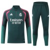 Real Madrid Felpe da Allenamento 2026-27 Quarto-Zip Verde Real Madrid Felpe da Allenamento 2026-27 Quarto-Zip Verde