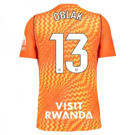 Maglia Atlético Madrid Oblak 13 Portiere 2026-27 Arancia Maglia Atlético Madrid Oblak 13 Portiere 2026-27 Arancia