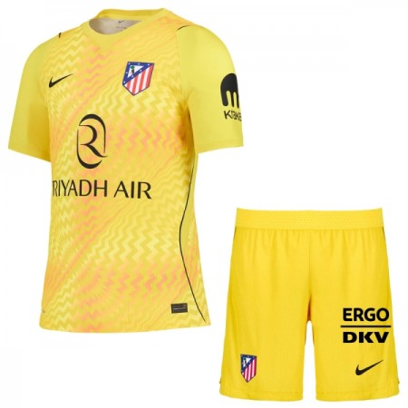 Maglia Atlético Madrid Portiere Bambino 2026-27 Gialla Maglia Atlético Madrid Portiere Bambino 2026-27 Gialla