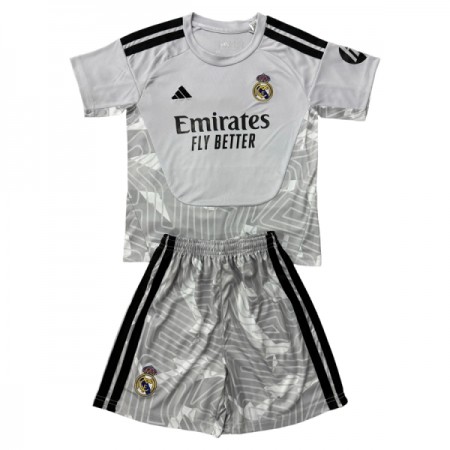 Maglia Real Madrid Portiere Bambino 2026-27 Grigia Maglia Real Madrid Portiere Bambino 2026-27 Grigia