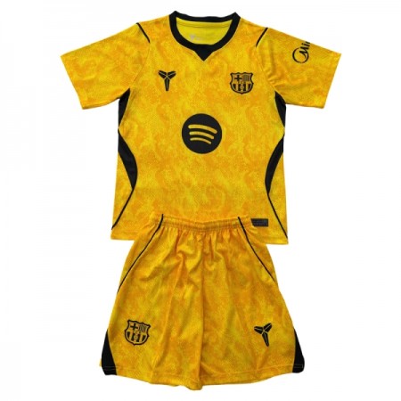 Maglia FC Barcelona Portiere Bambino Trasferta Divisa 2026-27 Gialla Maglia FC Barcelona Portiere Bambino Trasferta Divisa 2026-27 Gialla