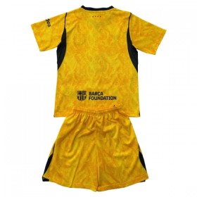 Maglia FC Barcelona Portiere Bambino Trasferta Divisa 2026-27 Gialla