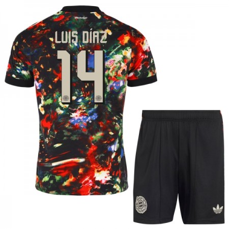 Maglia FC Bayern Monaco Luis Diaz 14 Oktoberfest Bambino 2026-27 Maglia FC Bayern Monaco Luis Diaz 14 Oktoberfest Bambino 2026-27