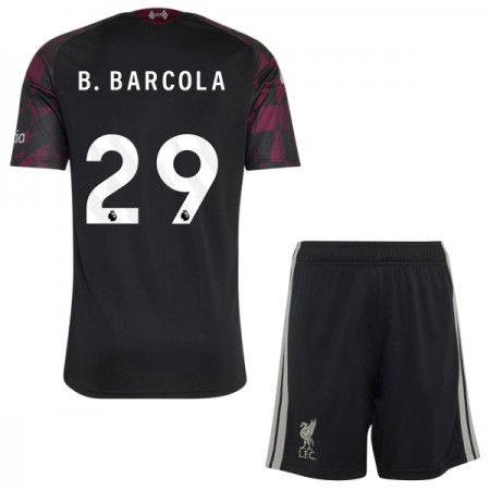 Maglia Liverpool B. Barcola 29 Bambino Terza Divisa 2026-27 Maglia Liverpool B. Barcola 29 Bambino Terza Divisa 2026-27