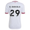 Maglia Liverpool B. Barcola 29 Trasferta Divisa 2026-27 Maglia Liverpool B. Barcola 29 Trasferta Divisa 2026-27