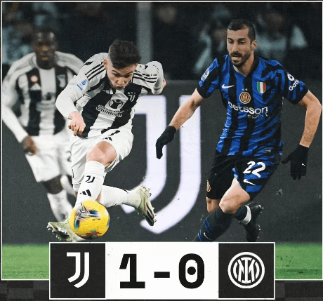 La Juventus ha battuto l'Inter per 1-0 ed è tornata tra le prime quattro in Serie A